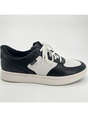 Kizik Oslo Mens Size 9.5 Black White Athletic Running Hands Free Shoes Sneakers
